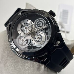 Active Black and Silver Analog Unisex Watch by Invicta